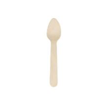 Verive waxed wooden teaspoon 11 cm brown product photo