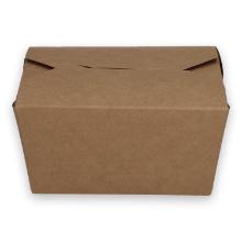 Verive kartonnen maaltijdbox 90/106x110/127x65 mm 500 ml bruin Productfoto