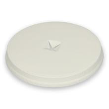 Verive paper lid travellid hot drinks waterbased ø 9 cm white with x-slot product photo