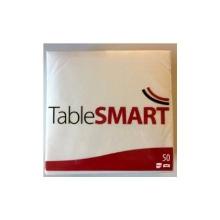 TableSMART airlaid napkin 40 cm 1/4 fold white product photo