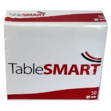 TableSMART airlaid napkin 40 cm 1/8 fold white product photo