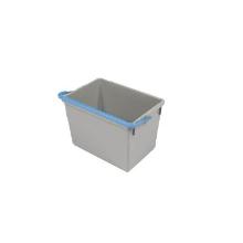 Numatic kunststof emmer 10L grijs met blauw hengsel Productfoto