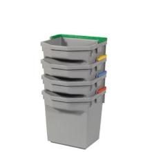 Numatic kunststof emmer 5L grijs met blauwe hendel Productfoto