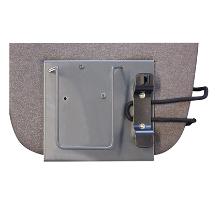 Iron holder 22x20x14 cm gray product photo