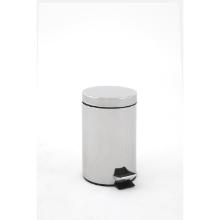 Stainless steel pedal waste bin 3L silver product photo