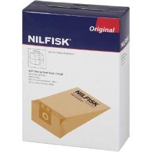 Nilfisk Family/Business paper dust bag 10L 5 pcs brown product photo
