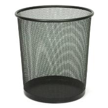 Waste bin metal Ø 24 / 29.5 cm x 34.5 cm 19L black product photo