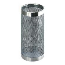 Umbrella stand round chrome product photo