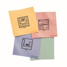 Ecolab Polifix antibacteriele werkdoek Sanitair 36x51 cm rood Productfoto