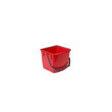 Ecolab plastic bucket 15L red product photo