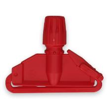 Kunststof mopklem 8.5x4.8 cm rood Productfoto
