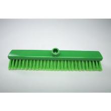 Ecolab kunststof bezem zacht 40 cm groen Productfoto