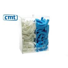 Acryl wall dispenser with lid and septum 38x31x29 cm transparent photo du produit