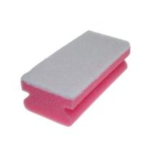 Ecolab Polyfix couring pad pink with white pad (soft) 7.5x14 cm product photo