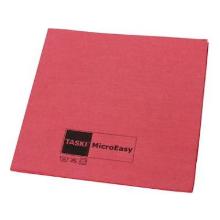 Diversey Taski non woven cleaning cloth MicroEasy 38x37 red product photo