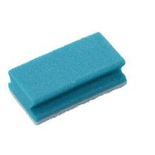 Diversey Taski synthetic cleaning sponge with handle 14x8 cm blue product photo