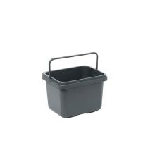 Diversey Taski plastic cloth bucket with handle 7L grey product photo