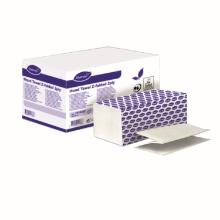 Diversey cellulose handdoek 24x20.5 cm 2-laags z-vouw 150 vel wit Productfoto