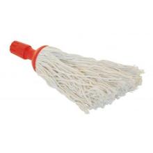 Diversey Taski cotton string mop with connection 250 gram red product photo