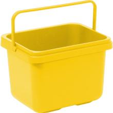Diversey Taski plastic cloth bucket with handle 7L yellow product photo