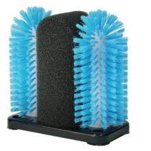 AquaFox AquaBrush Compact beerglass brush 215x105x210 mm black/blue product photo