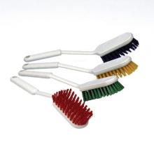Dishwashing brush 290x45x25 mm hard bristles red product photo