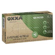 OXXA E-Future-Nitrile 52-500 glove size L green dispenser product photo