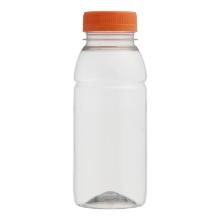 Verive bottle with orange cap RPET 250 cc transparent product photo