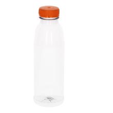 Verive bottle with orange cap RPET 500 cc transparent product photo