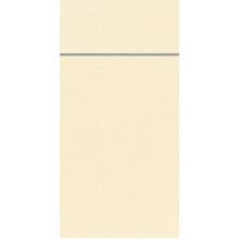 Duni Bio Dunisoft® servetsacchetto Duniletto® Slim 40x33 cm crème #2 Productfoto