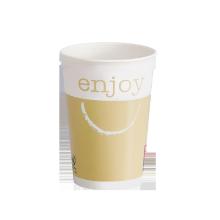Paper milkshake cup PE Enjoy 300 ml product photo
