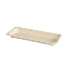 Duni bagasse/PLA sushi tray Slim Long beige (capacity 6-8 pieces) product photo
