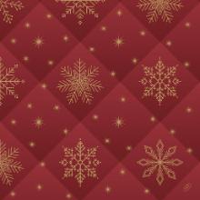 Duni Dunilin® diner servet Rhombus Bordeaux 48x48 cm rood #2 Productfoto