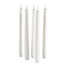 Duni LED Candle Lamp Rechargeable White – 26 Hours Burn Time (Set of 5) product photo