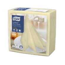 Tork LinStyle® dinnerservet 39x39 cm 1/4-vouw champagne #2 Productfoto