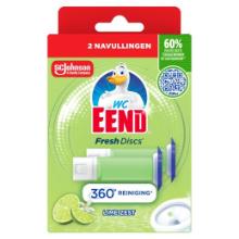 WCEend Fresh Discs 2 navullingen Lime Zest Productfoto