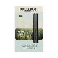 Premium PLQ drinkrietje 20 cm &oslash; 8 mm zwart Productfoto