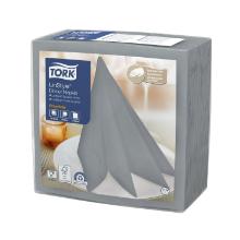 Tork LinStyle&reg; diner servet 39x39 cm 1/4-vouw grijs #2 Productfoto
