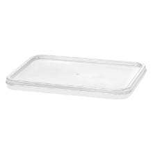 Plastic lid PP rectangular 18.3x13.5 cm transparent product photo
