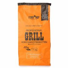 Fire Up professional coconut briquettes bag of 10 kg product photo