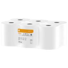 Satino HiCycle Centerfeed paper hand towel roll 138 m 2-ply white product photo