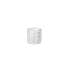 Duni glazen kandelaar Ø 8x8 cm transparant Productfoto