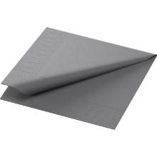 Duni tissue napkin 24x24 cm 2 ply granite grey product photo