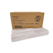 HDPE Waste Bag 48x50 cm 8 my transparent 50 per roll product photo