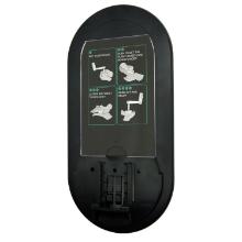Diversey Lesseau&reg; Enlarge wandbeugel tbv zeepdispenser zwart Productfoto