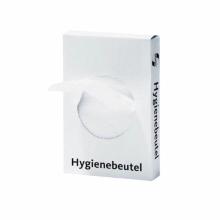 Diversey hygi&euml;nezak HDPE 12my 8+7x25 cm 30 stuks transparant Productfoto