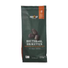 Fire-Up Premium houtskoolbriketten zak à 10 kg Productfoto