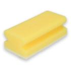 PrimeSource scourer with handle 7x14x5cm yellow/white product photo