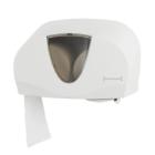 PrimeSource toiletroldispenser Duo Classic 14.3x31x19.7 cm wit/transparant Productfoto