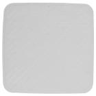 Rubberen badmat 75x37cm wit Productfoto